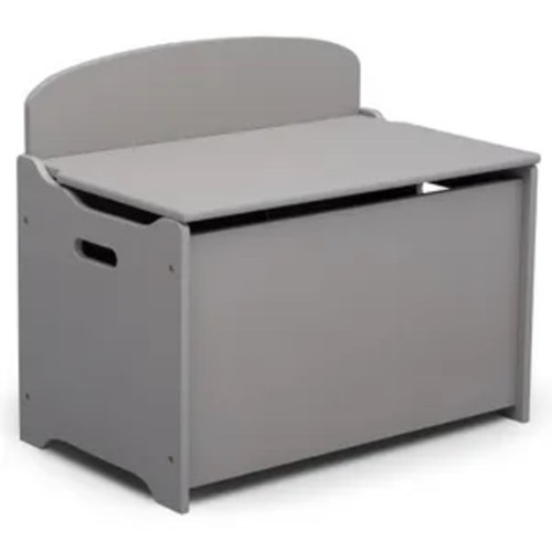 Delta Children Mysize Deluxe Toy Box (Gray)
