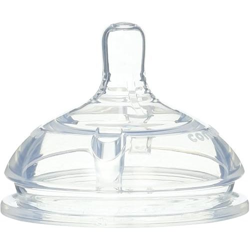 Comotomo - Silicone Replacement Nipples Slow Flow 0-3m - 2 Pack