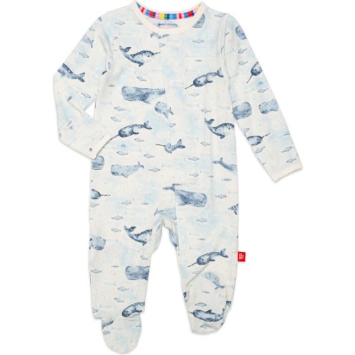 Baby Fanta Sea Footie, 0-3M, Fanta