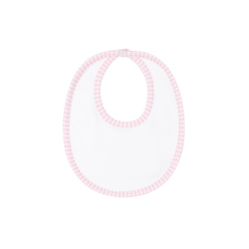 Pink Gingham Bib - Baby