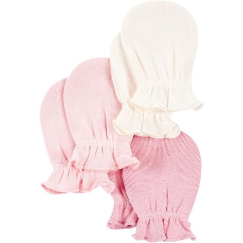 Carter's Baby Girls' 3-Pack Scratch Mittens Set