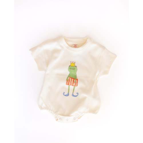 frog prince romper – Pigeon said please