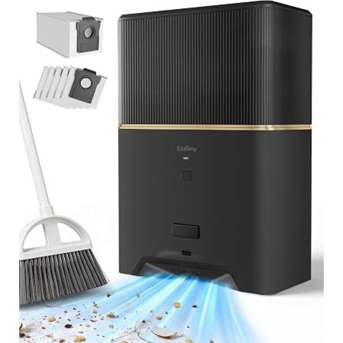 Touchless Vacuum Dustpan, Bagged, 26,000Pa Suction, Auto/Manual Mode