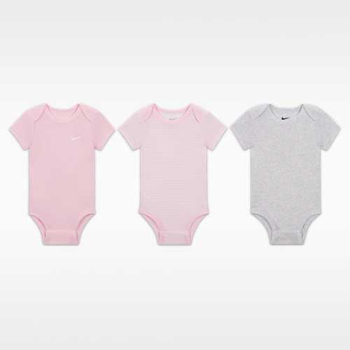 Nike Baby Essentials Baby (0-9M) Bodysuits (3-Pack). Nike.com