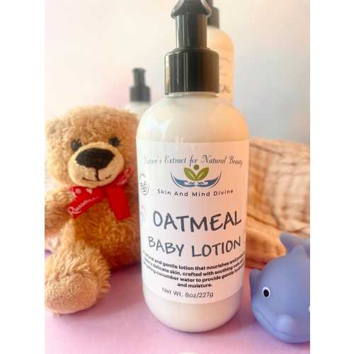 Soothing Oatmeal Baby Lotion: Natural Moisturizer for Sensitive Skin