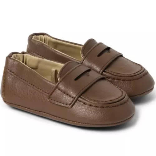 Baby Rich Brown Baby Penny Loafer by Janie and Jack