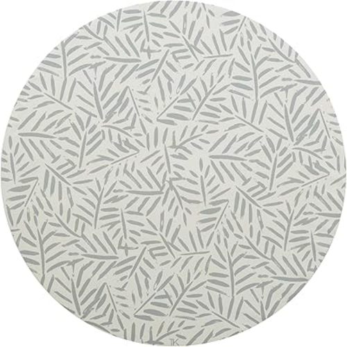 Toddlekind Splat Waterproof Premium High Chair Mat - 41” Non-Toxic Baby Feeding Mat for Easy Clean, Spill-Resistant Floor Protector - Durable, Toddler Dining Made Easy Stone (Grey)