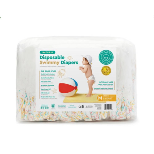 Medium Natural Swim Diapers -24 Pack