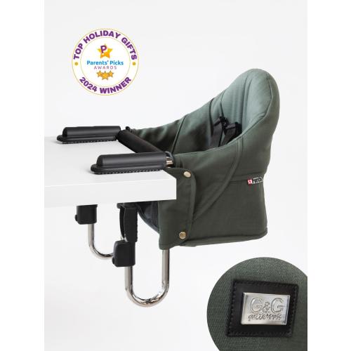 Perch Hook on Highchair (Sleek Chrome Edition)