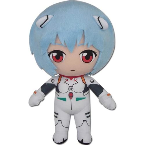 Great Eastern Evangelion GE-52302 Rei Plugsuit Stuffed Plush, 8", Multi-Colored