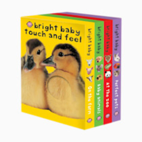 Macmillan Publishers Bright Baby Touch & Feel Boxed Set