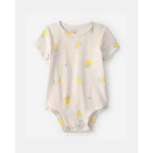 Baby Lemon Graphic Bodysuit - Ivory | Carter's