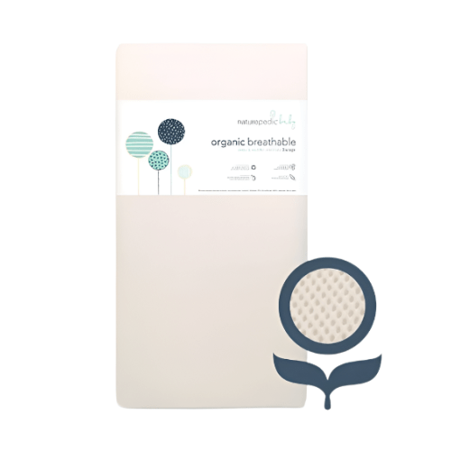 Naturepedic Organic 2-Stage Breathable Crib Mattress