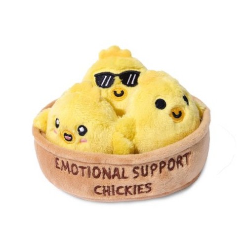 What Do You Meme? Emotional Support Minis Chickies Stuffed Animal