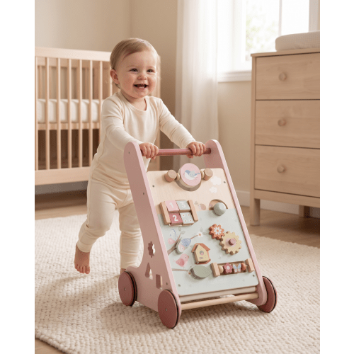Garden Friends Wooden Activity Walker