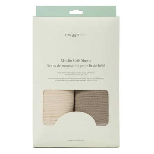 Muslin Crib Sheets | Natural + Birch