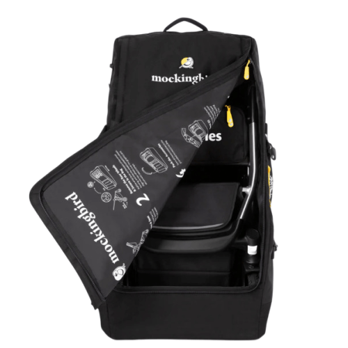 Mockingbird Travel Bag, Black