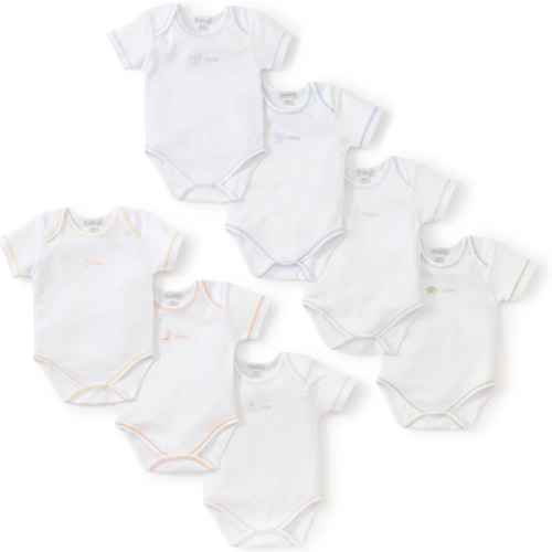 Days of the Week Boys Bodysuit Set