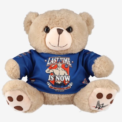 John Cena Final DC 10" T-Shirt Plush Bear