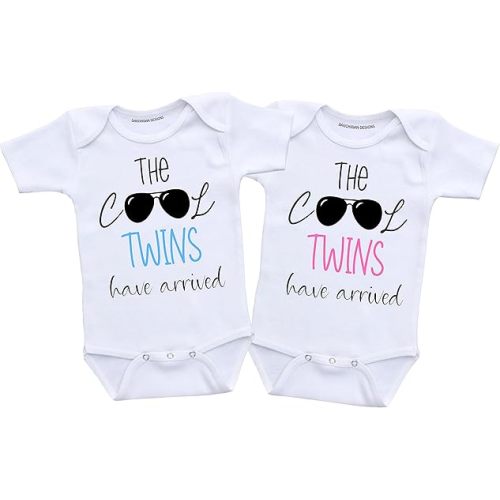 Matching twins outfits boy and girl Funny Twin outfits for boy and girl