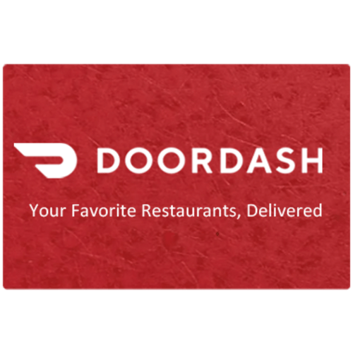 DoorDash Giftcard (any amount)