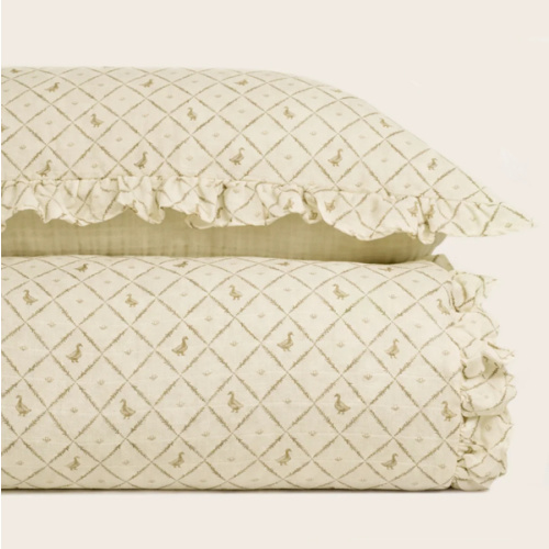 Duck Muslin Quilt & Sham Set | Nursery Bedding | Oilo™ Studio