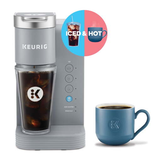 Keurig K-Iced Essentials Single-Serve Coffee Machine for Hot and Iced Brew