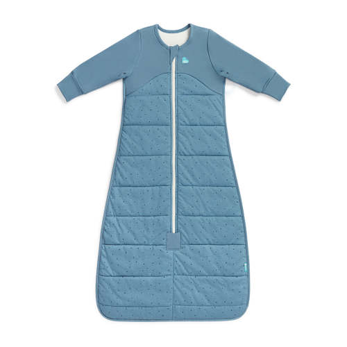 Sleep Bag Long Sleeve 2.5 TOG Quilted Cotton Storm Blue Pebbles