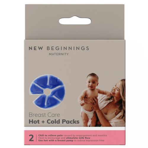 New Beginnings Breast Care Hot & Cold Packs 2pk – Baby Kingdom