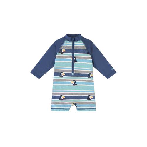 Baby Boys' Long-Sleeve Romper | Rated UPF 50+