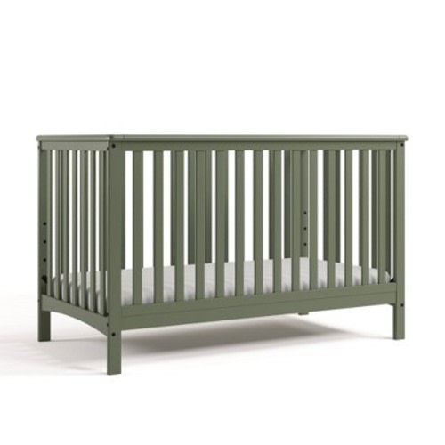 Storkcraft Hillcrest 4-in-1 Convertible Crib - Olive