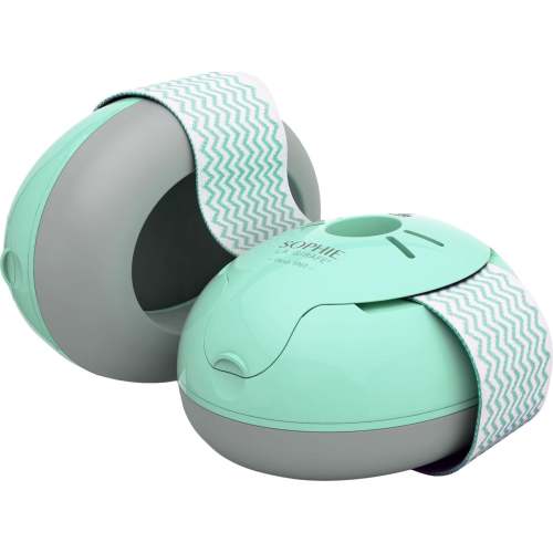Alpine Baby Ear Muffy, Mint/Grey