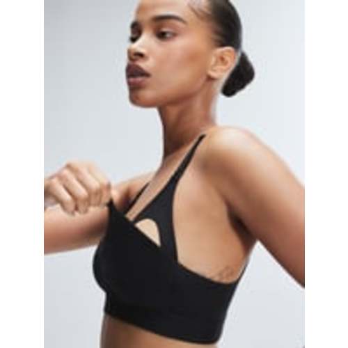 Cotton Maternity Bralette in Black | SAVAGE X FENTY