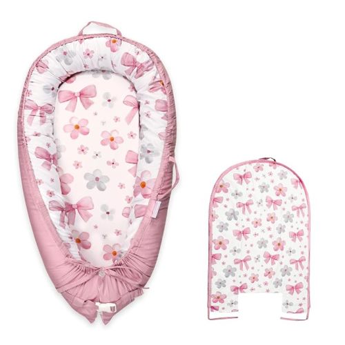 Hooyax Cotton Baby Lounger Cover Only, Soft Baby Nest Replacement Cover
