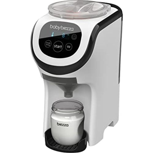Baby Brezza Formula Pro Mini Baby Formula Maker – Small Baby Formula Mixer Machine Fits Small Spaces and is Portable for Travel– Bottle Makers Makes The Perfect Bottle for Your Infant On The Go