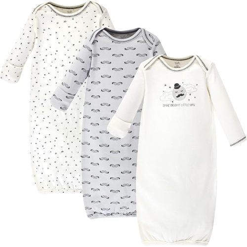 Touched by Nature Unisex Baby Organic Cotton Gowns