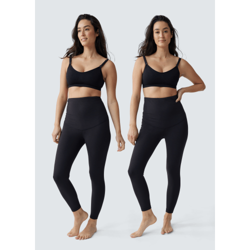 Postpartum Compression Leggings Two-Pack Bundle | Recovery Made Easy – Ingrid & Isabel