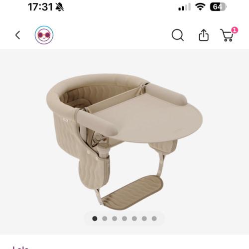 The Hook-On Chair - Licorice