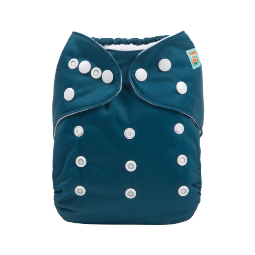 All In One Diaper with Pocket Sewn-in one 4-layer Bamboo blend insert (AO-B38A)
