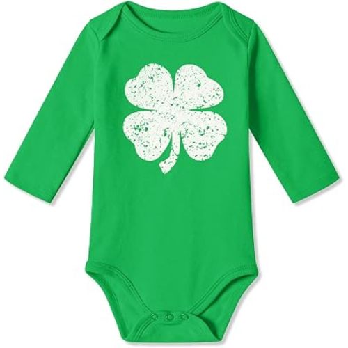 BesserBay Baby Halloween Bodysuit Long Sleeve Cotton Onesie 0-24 Months