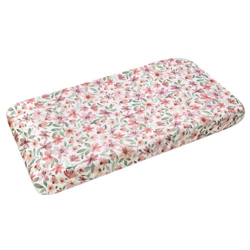 Premium Knit Diaper Changing Pad Cover - Natalie