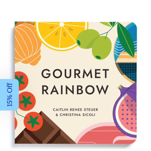 Gourmet Rainbow Board Book | Explore Fine Foods with Baby – Chunky Deli