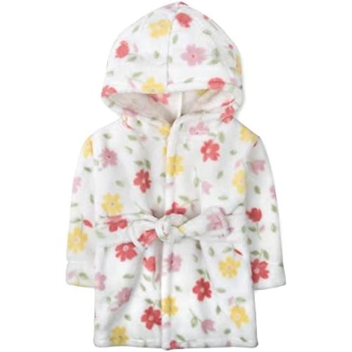 Baby Essentials Baby and Infant Bath Robe with Hood and Baby Beach Cover Up for Boys and Girls 0-12 Months