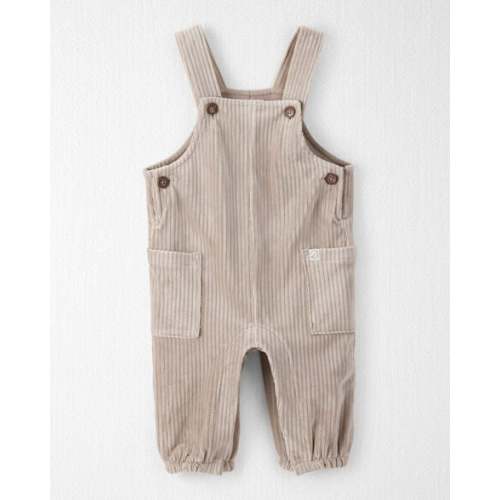 Baby Recycled Ribbed Velour Overalls - Little Planet | Carter's