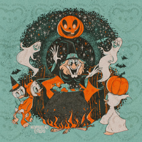 Double, Double, Toil, and Trouble - Art Print - Trick or Treat - Disney Halloween Art