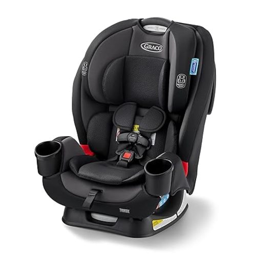 Graco TriRide 3-in-1 Reclining Car Seat, Kipling - Rear & Forward Facing Car Seat, Highback Booster, Adjustable Headrest