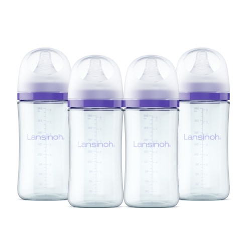 Glass Baby Bottles 8oz (4 pack)