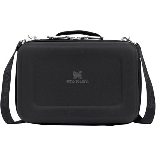 STANLEY All Day Midi Lunch Box | 6.3-quart | EVA Insulated Lunch Bag | Crush Resistant | Adjustable Strap | BPA-Free | Black