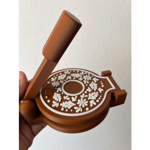 Kids Mini Tortilla Press | 4" Tortilladora | Birthday Gift for Little Chef | Cooking Tool for Toddlers | Montessori Cooking Tool