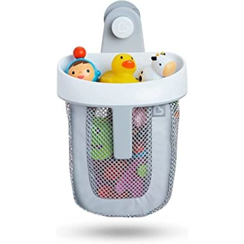 Munchkin® Super Scoop™ Hanging Bath Toy Storage with Quick Drying Mesh, Grey